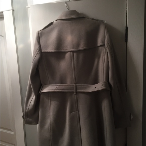 Burberry Wool Trench Coat. Brand New. Size 10 - Picture 2 of 6